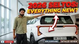 New kia seltos HTE (Base Model) 2026! customer walkaround Review.!                          