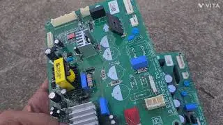 lg inverter fridge double pcb repair karne k bad bhi sahi se kam nahi karti
