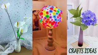 DIY-Display & Lamps Craft, DIY From Any Available Material * DIY-Room Decoration Ideas