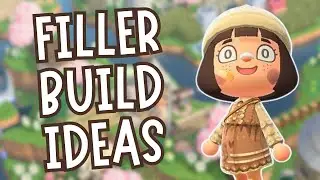 25+ FILLER & SMALL BUILD IDEAS FOR YOUR ISLAND SPEEDBUILD | Compilation | Let's Play Animal Crossing
