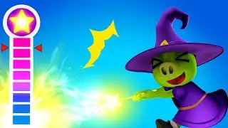 The Witch's Super Power Magic | Funny Cartoon for Children & Kids Songs | Dolly and Friends 3D