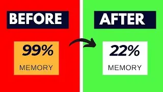 How To Fix High Memory/CPU/RAM Usage On Windows 11
