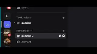 Joina min Discord server för att kunna se mig live