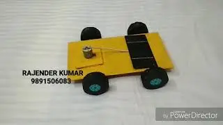 Working Model of Solar Car