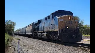 NB CSX Mixed Freight in Madison, TN with nice K5LA horn on GEVO