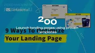 AI Landing Page Builder by GetResponse – Boost Leads, Sales & Conversions in Minutes