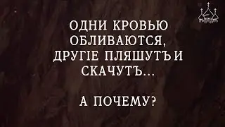 Одни кровью обливаются, другие пляшут и скачут... А почему? Духовное осмысление прошедших событий.