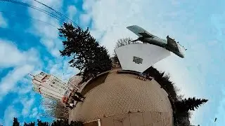Осёл у самолета, Тирасполь.
