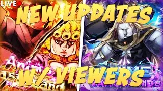 ANIME VANGUARDS UPDATE 9 + ANIME LAST STAND UPDATE 74.5 *LIVE*