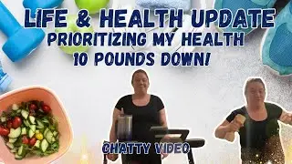 LIFE & HEALTH UPDATE | prioritizing health, lost 10 pounds, diagnosed with sleep apnea, what's next?