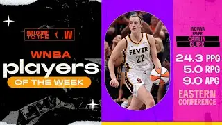 Caitlin Clark earns back-to-back Eastern Conference Player of the Week honors 👏