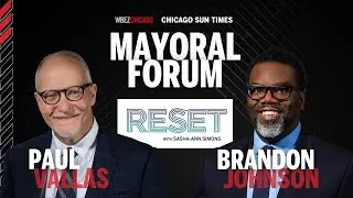 Vallas & Johnson | Chicago Mayoral Forum | March 30, 2023, WBEZ's Reset & Chicago Sun-Times