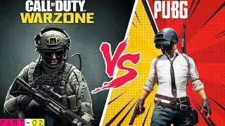 PUBG PC vs COD Warzone: Which game is Realistic?? Part - 2