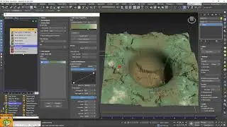 Corso 3ds max Tyflow Terrain: 029 Terrain Color 1