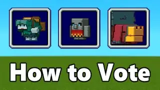 Minecraft Mob Vote 2022 - How to Vote in Minecraft Bedrock Edition!