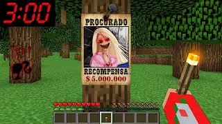 Looking for Barbie.exe at 3:00 AM in Minecraft