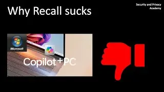 Why the new Microsoft Feature Recall Sucks