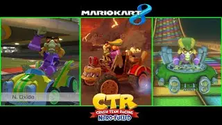 Mario Kart 8 - Crash Team Racing edition (N. Oxide mod)