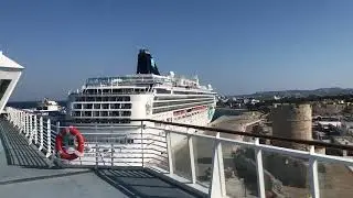 Grčka, luka Rodos, na krstarenju sa Celestyal Cruise / Greece, Island of Rhodes port