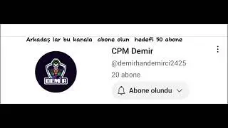 Bu kanala abone ol
