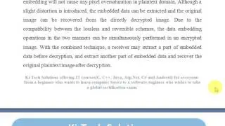 LOSSLESS AND REVERSIBLE DATA HIDING IN ENCRYPTED IMAGES WITH PUBLIC KEY CRYPTOGRAPHY