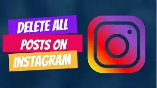 How to Delete ALL Posts On Instagram iOS | QUICK & EASY!