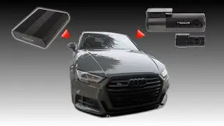 Blackvue DR750-2CH & Ultra Battery B-124X Install in Audi S3