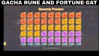 GACHA RUNE AND FORTUNE CAT  ► Pocket Incoming