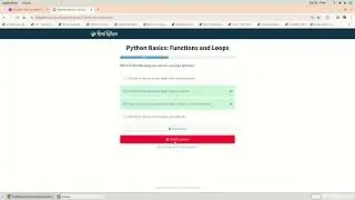 Python Basics: Functions and Loops Quiz