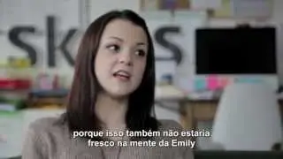 Skins Fire   Behind The Scenes- Kathryn Prescott - Legendado