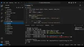Python Flask Directory Traversal Bypass Via Absolute Path