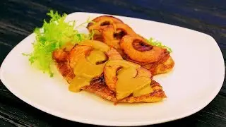 Куриные стейки с яблоками - Рецепты от Со Вкусом