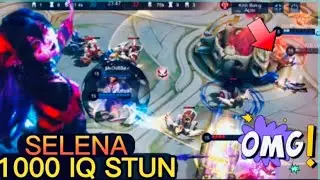 SELENA İLE ÖYLE BİR SAVUNMA YAPTIMKİ KENDİME İNANAMADIM - SELENA MOBİLE LEGENDS