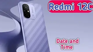How To Change Date And Time In Redmi 12C, Change Date And Time Setting