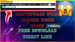 Sketchware When Button Clicked Times Block Download