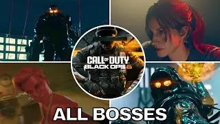 Call of Duty Black Ops 6 - All Bosses + Ending