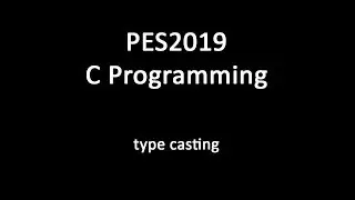 C Programming - Type Casting