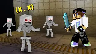 Я попал на ЗАБРОШЕННУЮ станцию метро в МАЙНКРАФТ! Троллинг в MINECRAFT