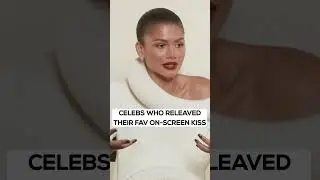 Celebrities who revealed Their favourite On Screen Kiss #celebrity #shorts #zendaya #blakelively