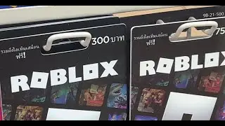 My first time buying a roblox redeem code.