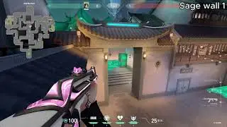 Sage walls for new map SUMMIT | Valorant