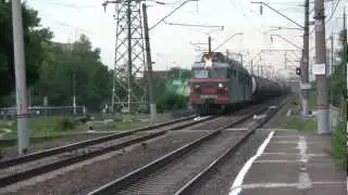 ВЛ80С-1749/775 с грузовым поездом