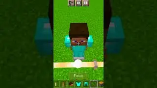 Bodybuilder in Minecraft 😲 #shorts #viral #trending #minecraft
