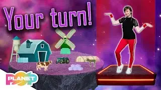 Farm Animals Vocabulary | Listen And Repeat | ESL Kids Vocabulary Rap | Planet Pop