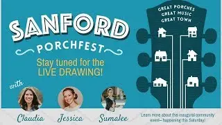 Sanford Porchfest Info and Giveaway
