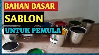 beginner screen printing materials