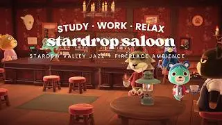 Stardrop Saloon 🌟 1 Hour Stardew Valley Jazz Covers No Ads ☕ VGM | ACNH | Studying Music | Work Aid