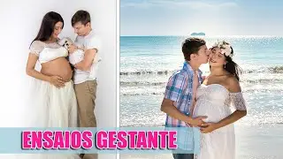ENSAIO DE GESTANTE CASEIRO: FIZEMOS NOSSAS PRÓPRIAS FOTOS
