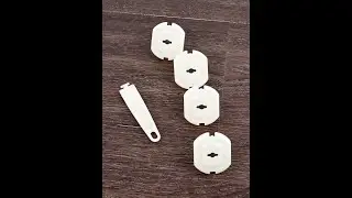 Заглушки для электрических розеток с держателем, набор из 4-х шт.