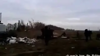 Ополчение ЛНР бьет по украинским позициям в Луганске! ЛНР  Новости Украины сегодня